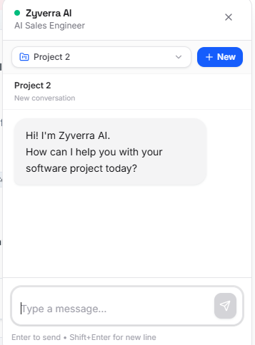 AI Sales Engineer platform interface